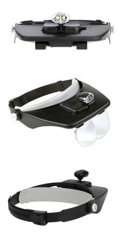 Lentes Lupa 4 Aumentos Luz Led Para Trabajos De Precisión - Image 3