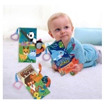 Libro Bebe De Tela Librito Didactico Tridimensional Mt08980 - Imagen 8