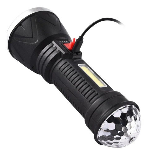 Linterna LED recargable con bola disco CL-W09 - Image 3