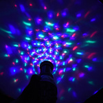 Linterna LED recargable con bola disco CL-W09 - Image 2