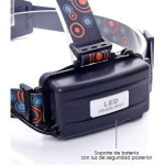 Linterna triple led recargable minero - 5000 lumens y 4 modos - Image 5