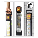 Luz de emergencia solar recargable con base Usb y 48 Leds Cob 6866 - Image 2