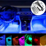 Luz Led Rgb Tunning Para Interior De Auto Con Control - Image 8