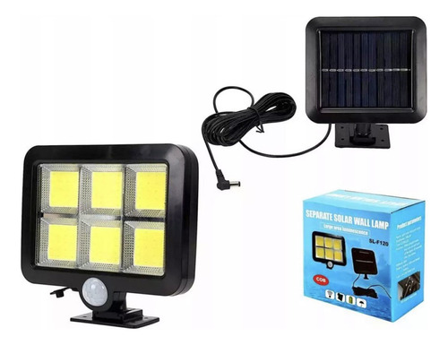 Luz Led Solar Sensor Movimiento Jardín Parque Sl-f120 - Image 7