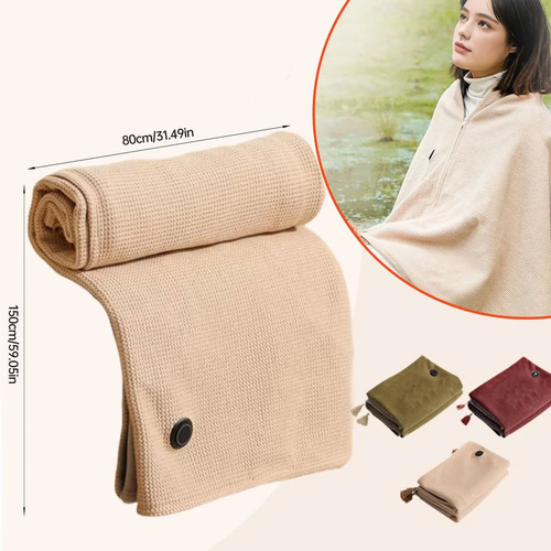 Manta eléctrica USB térmica con textura Kg5 - Image 3