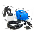 Maquina Pistola Para Pintar 220v Pintura Soplete 650w Tl0501 - Image 3