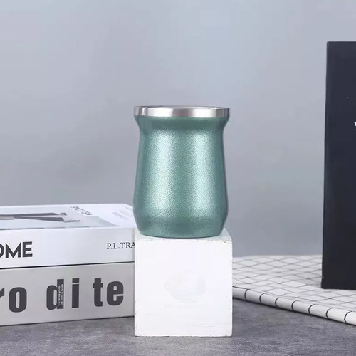 Mate Acero Inoxidable 295 Ml Doble Capa Aislante Gl008 - Image 2