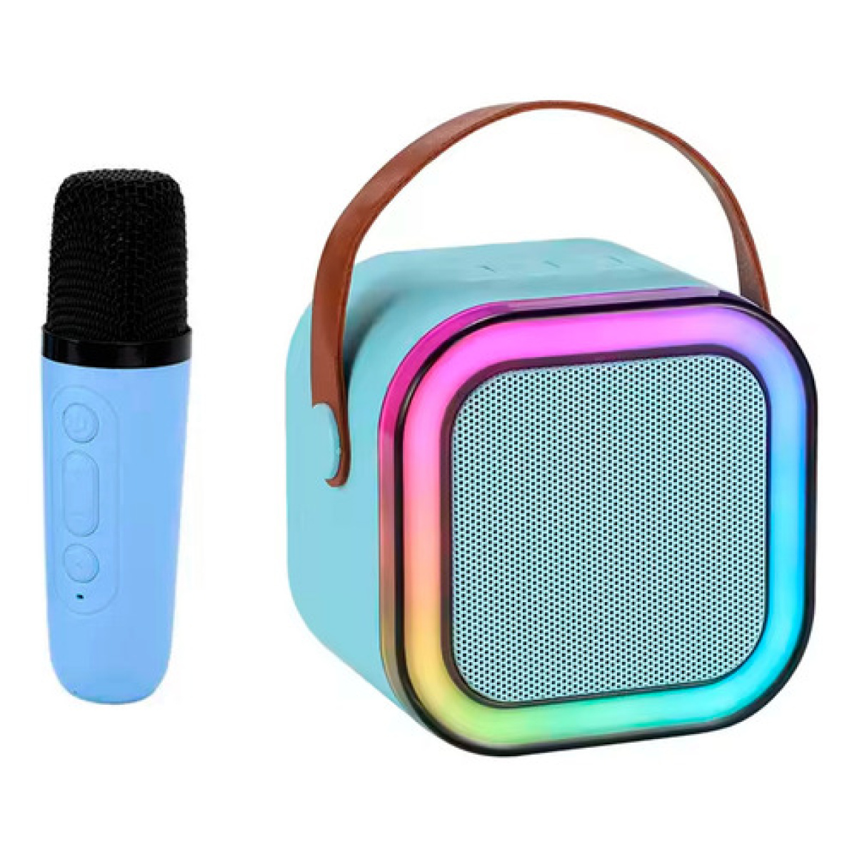 Micrófono Inalámbrico Karaoke + Parlante Bluetooth Hq-k12 - Image 1