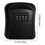 Mini Caja Fuerte De Seguridad 4 Digitos Para Llaves Om-856-2 – imagen de uso