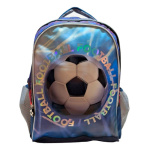 Mochila Escolar Pelota De Fútbol Football 17 Pulgadas Zz007 - Image 2