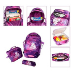 Mochila unicornio infantil con lunchera y cartuchera - Image 6