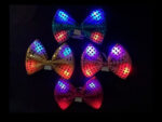 Moño Led Lentejuelas Cotillon Luminoso  Fiestas 12 Unidades - Image 4