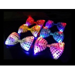 Moño Led Lentejuelas Cotillon Luminoso  Fiestas 12 Unidades - Imagen 5