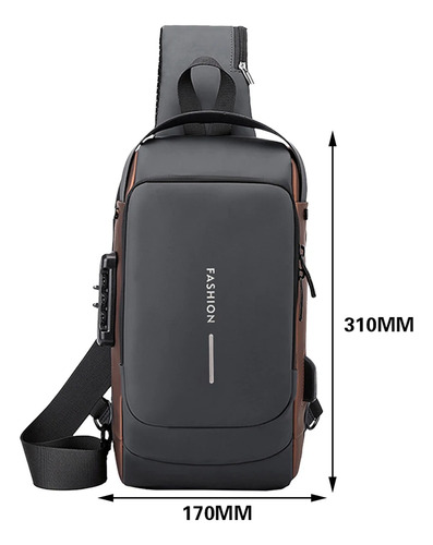 Bandolera cruzada con código y USB K7110 Oportunidades Vip