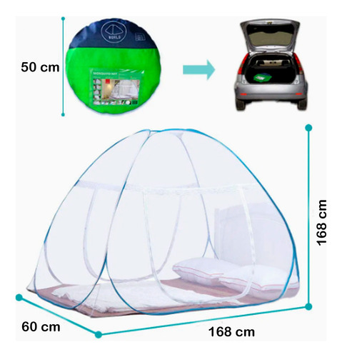 Mosquitero_Plegable_Viajero_Para_Cama_Hogar_Camping_241276_D_638435-MLA82650309618_032025-O.jpg Mosquitero plegable para cama y camping 241276 - Image 18