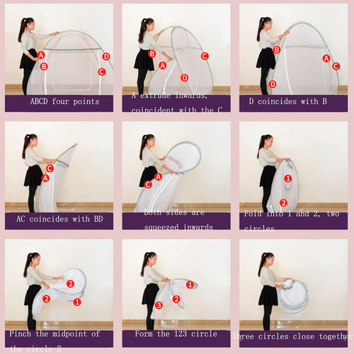 Mosquitero_Plegable_Viajero_Para_Cama_Hogar_Camping_241276_D_669460-MLA81245038320_122024-O.jpg Mosquitero plegable para cama y camping 241276 - Image 7