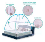 Mosquitero plegable para cama y camping 241276 - Image 13