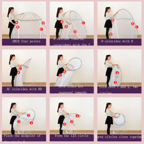 Mosquitero_Plegable_Viajero_Para_Cama_Hogar_Camping_241276_D_852560-MLA82650348560_032025-O.jpg Mosquitero plegable para cama y camping 241276 - Image 17