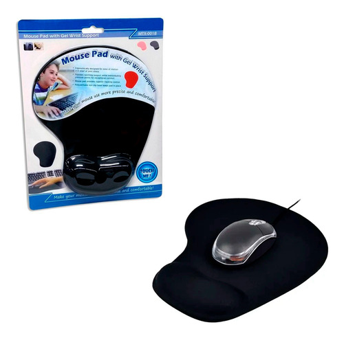 Mouse pad ergonómico con gel Mtx-0018 - Image 4