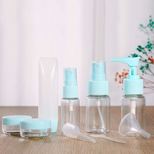 Neceser set de frascos cuidado personal para viaje Qq289 - Image 2