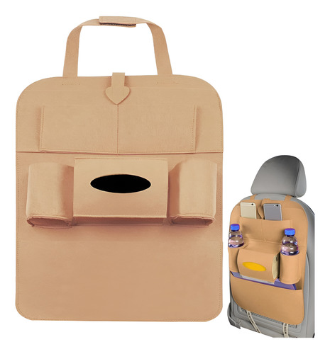 Organizador De Asiento Para Auto  Porta Objetos  Botellas