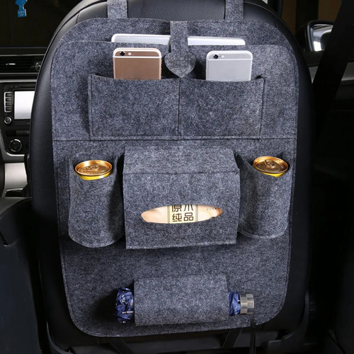 Organizador De Asiento Para Auto  Porta Objetos  Botellas - Image 8