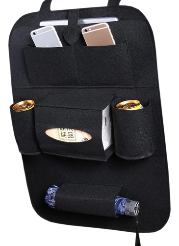 Organizador De Asiento Para Auto  Porta Objetos  Botellas - Image 11