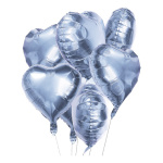 Pack 10 globos corazón metalizados A024 – imagen 28