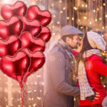 Pack 10 globos corazón metalizados A024 - Image 3