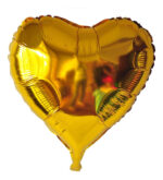 Pack 10 globos corazón metalizados A024 - Image 4