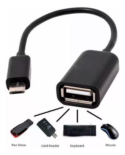 Pack X 10 adaptadores cables otg USB a micro USB - Image 2