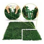 Panel vertical de jardín artificial 25x25 cm - Image 6