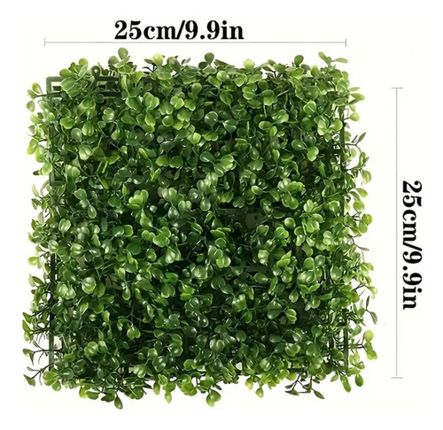 Panel vertical de jardín artificial 25x25 cm - Image 8