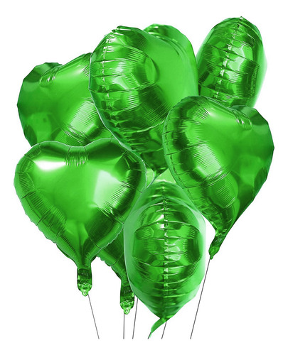 Globos x50 metalizados corazón A024 - Image 21