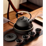 Pava de hierro fundido negra diagonal 0,9 litros Mt09056 - Image 3