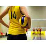 Pelota de vóley cuero sintético - Image 3