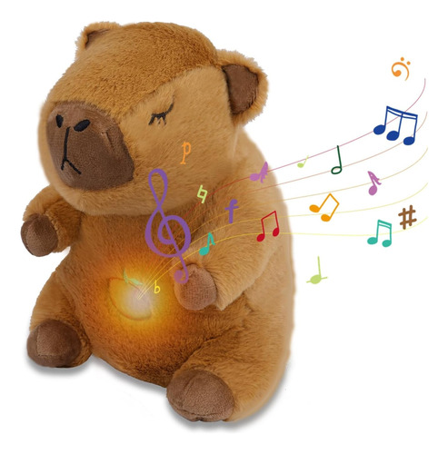 Peluche capibara respira con luz y sonido - Image 8