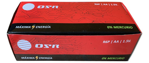 Pilas doble AA carbon zinc caja X 60 unidades 1.5 V - Imagen 3