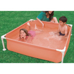 Pileta de lona cuadrada 122 X 122 X 33 cm niños bebes mlpz - Image 3