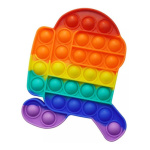 Pop It Burbujas De Silicona Fidget Anti Relaja Arcoiris - Image 18