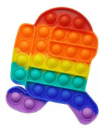 Pop It Burbujas De Silicona Fidget Anti Relaja Arcoiris - Image 18