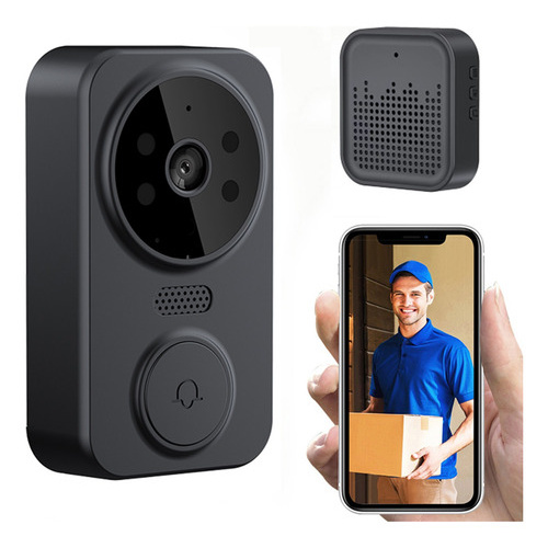 Portero Eléctrico Timbre De Video Inalambrico Wifi Hd Et7297