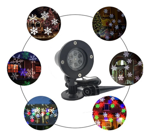 Proyector LED laser nieve estaca - Imagen 8