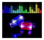 Pulseras Audioritmica Cotillón Led Luminoso Ritmo Música X6 - Image 2