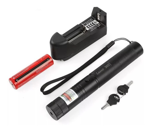 Puntero laser recargable usb - verde (303) - Image 19