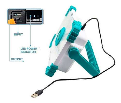 Reflector solar recargable 200W L280 - Image 4