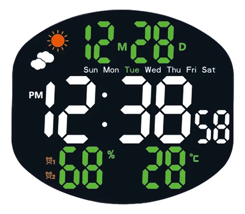 Reloj digital de pared con control Ds-3816 - Image 5