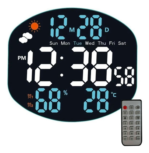 Reloj digital de pared con control Ds-3816 - Image 9
