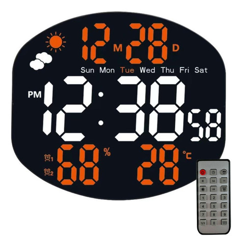 Reloj digital de pared con control Ds-3816 - Image 16