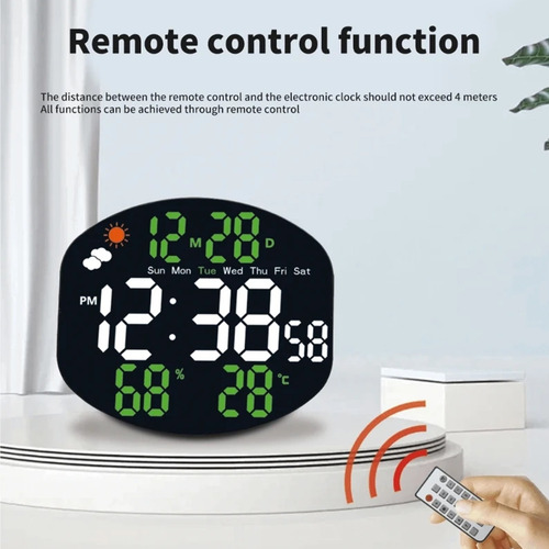 Reloj digital de pared con control Ds-3816 - Image 15